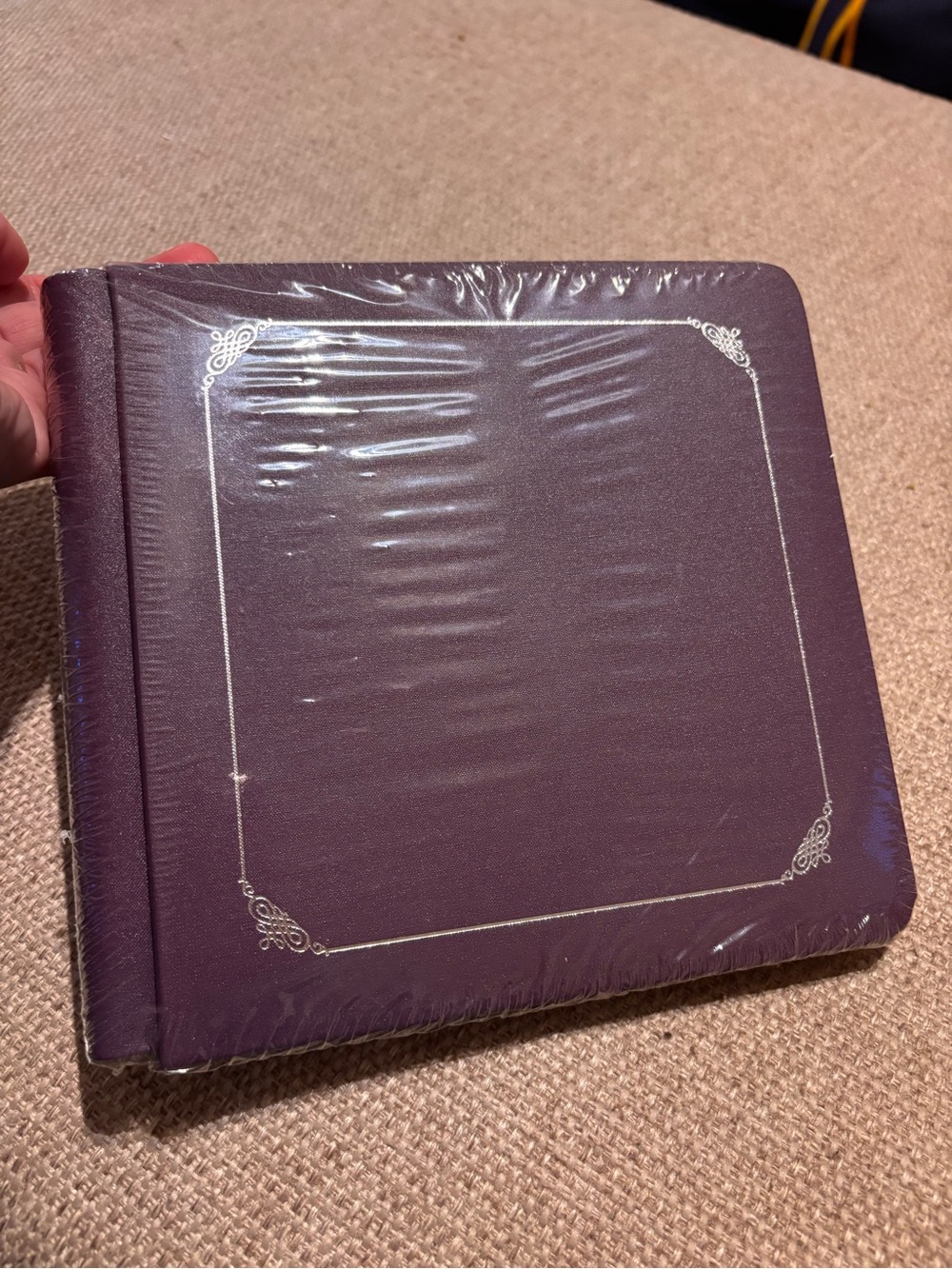 Creative Memories 7x7 Plum Scrapbook